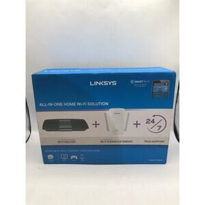 Linksys F5Z0636 All in One Home Wi-Fi Solution AC1750 Router & AC1200 Extender